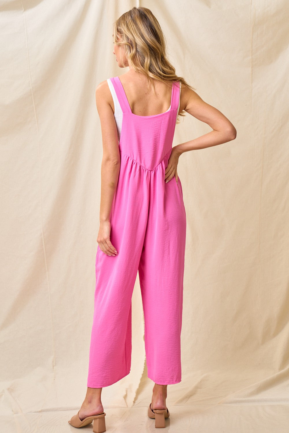 Pink Jumpsuit - Available in Curvy