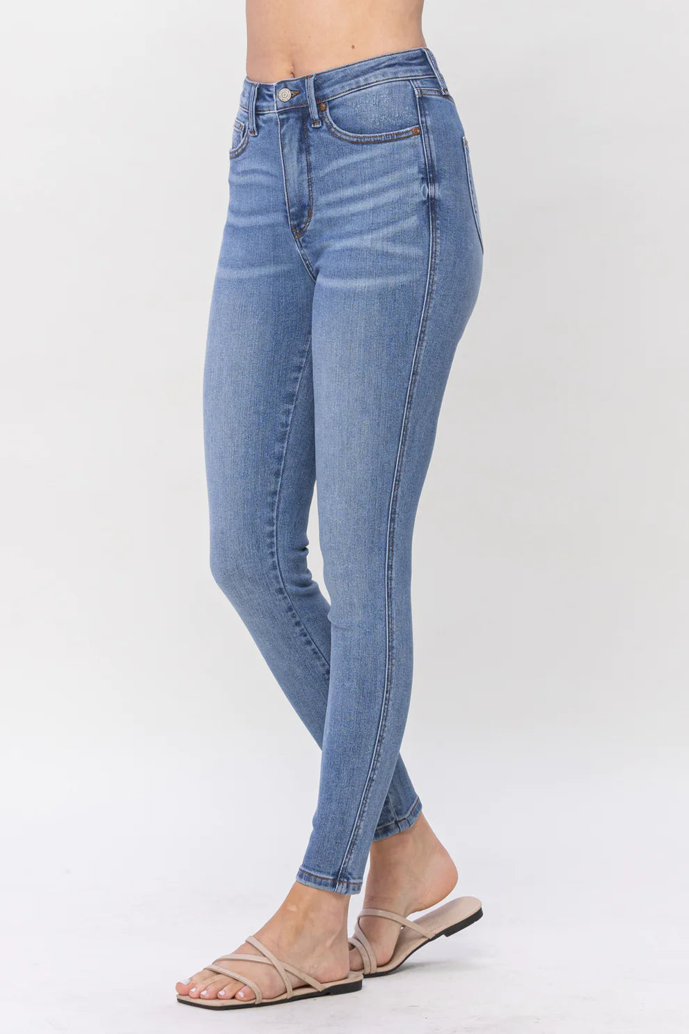 Love To Watch You Leave Tummy Control Butt Sculpting Judy Blue Jeans -  Allure Clothing Boutique