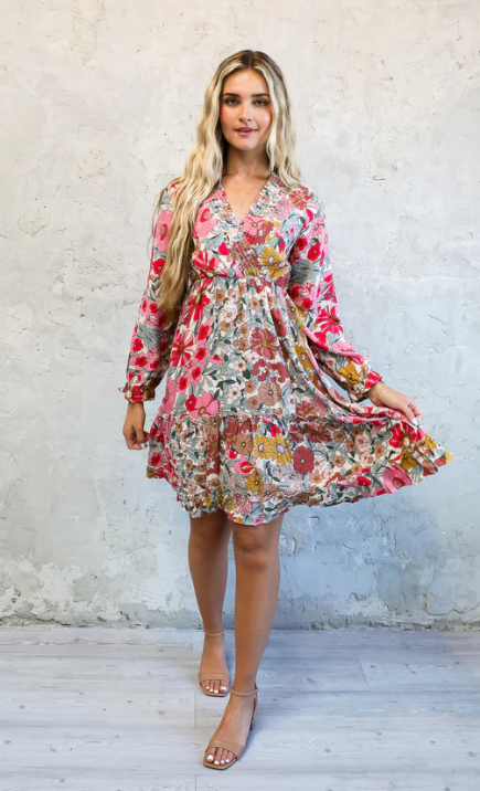 Asher Floral Dress