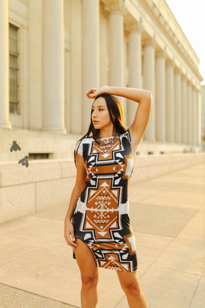 Galla Worthy Aztec Dress