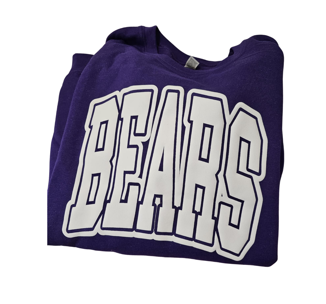 Bears Purple Sweatshirt