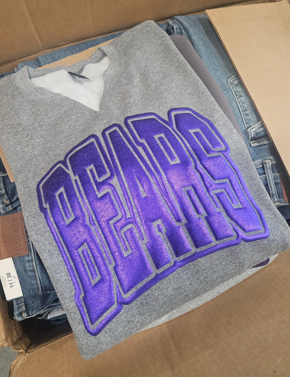 Bears Sport Grey Sweatshirt