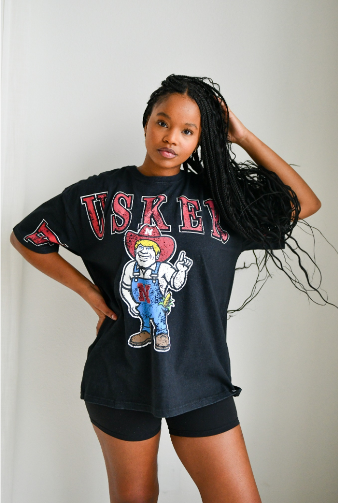 Huskers Black T-Shirt