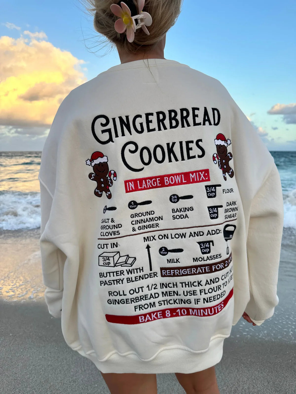 Gingerbread Cookies Embroidered