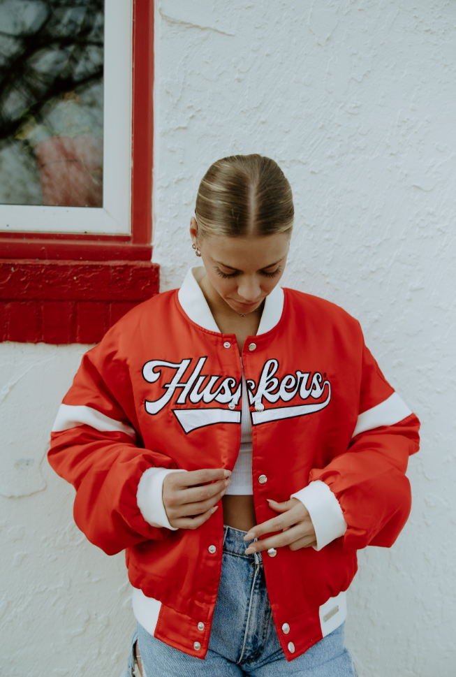 Husker Bomber Jacket