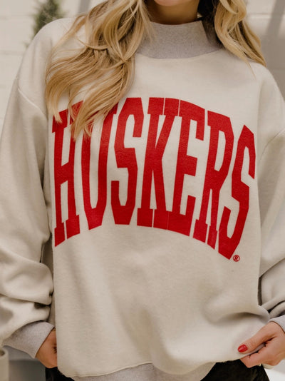 Nebraska Huskers Reversible Mock Neck