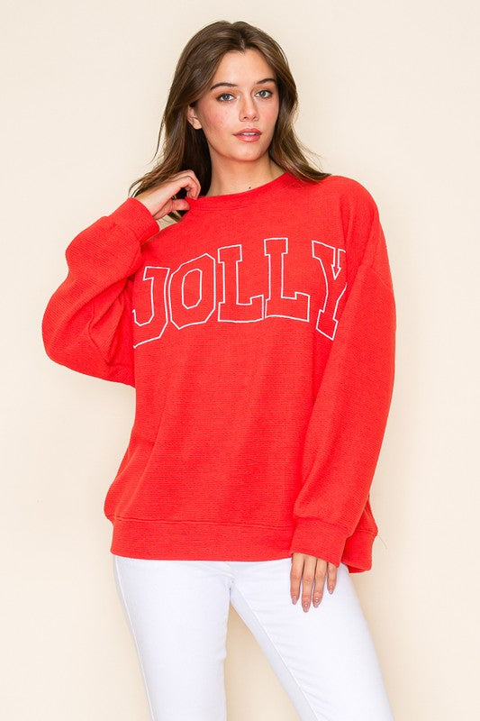 Jolly Stencil Cloud Sweatshirt