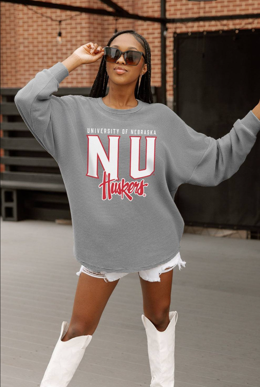 The University of Nebraska Ribbed Sweatshirt