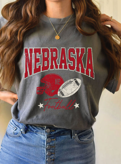 Nebraska Football Graphic T