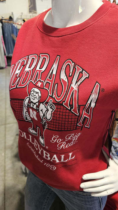 Nebraska Volleyball Crewneck