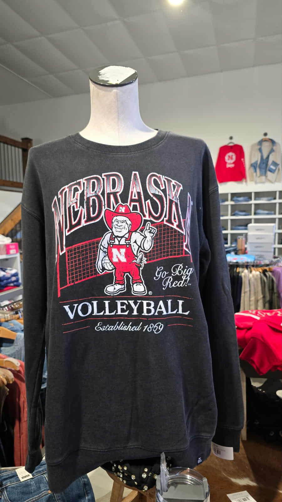 Nebraska Volleyball Sweatshirt