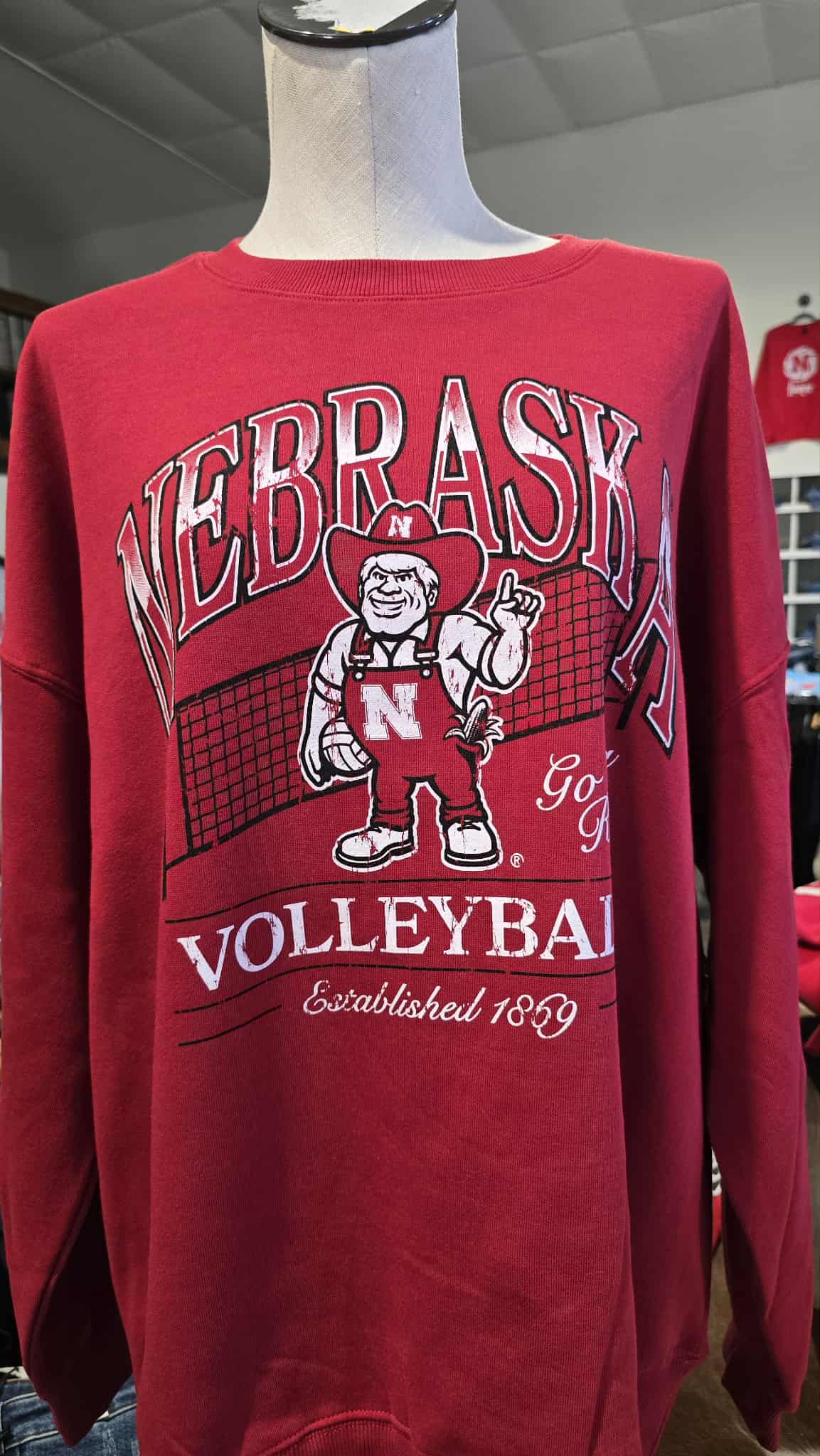 Nebraska Volleyball Sweatshirt