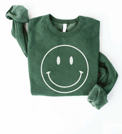Oat Collective Smiley Sweatshirt