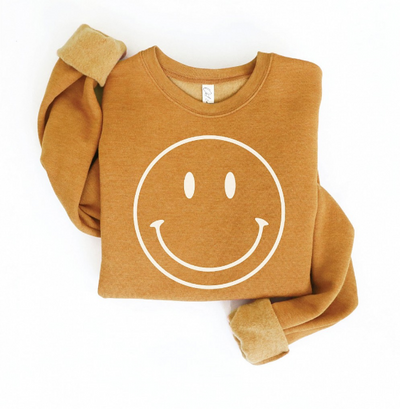 Oat Collective Smiley Sweatshirt