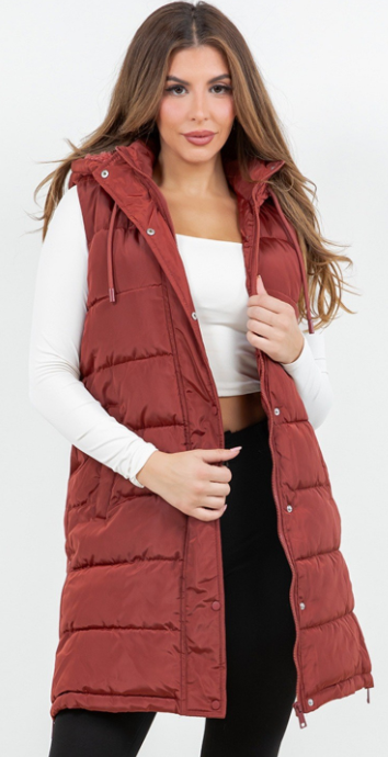 Puffer Long Vest