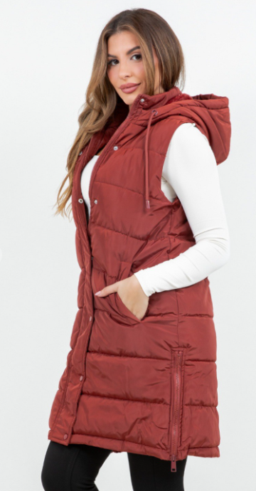 Puffer Long Vest