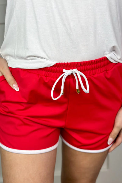 Red Everyday Shorts