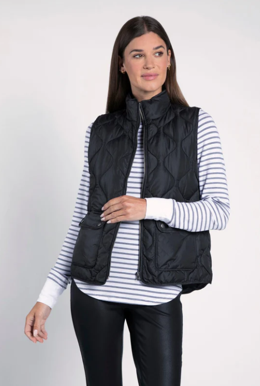 Thread and Supply Denver Vest-Black