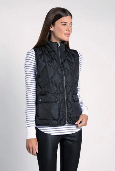 Thread and Supply Denver Vest-Black