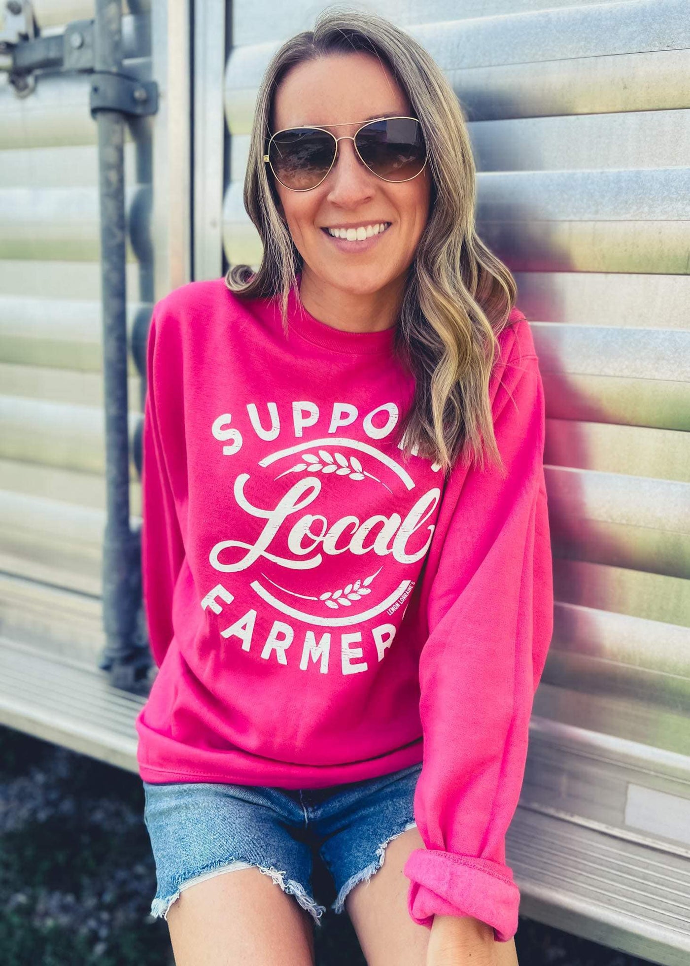 Pink Support Local Farmers