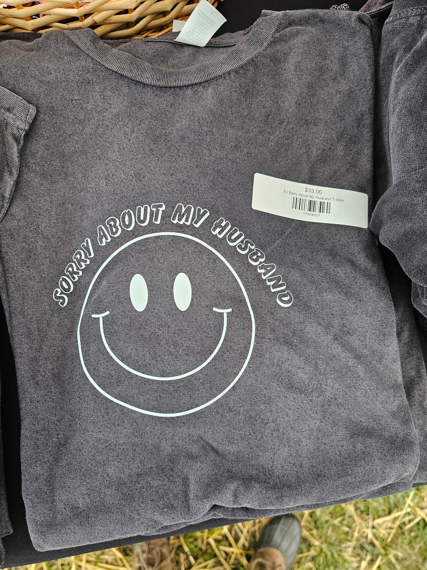 Sorry About My Husband T-Shirt