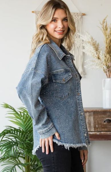 Sparkling Denim Jacket