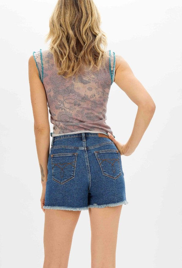 Western Inspired Judy Blue Shorts