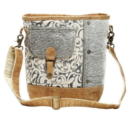 Hairon Flap Shoulder Bag