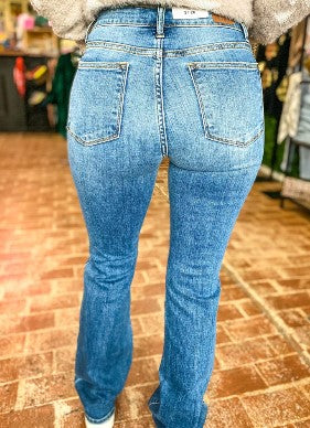 Mid Rise Bootcut Denim