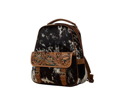 Western Swing Hand Tooled Backpack Bag