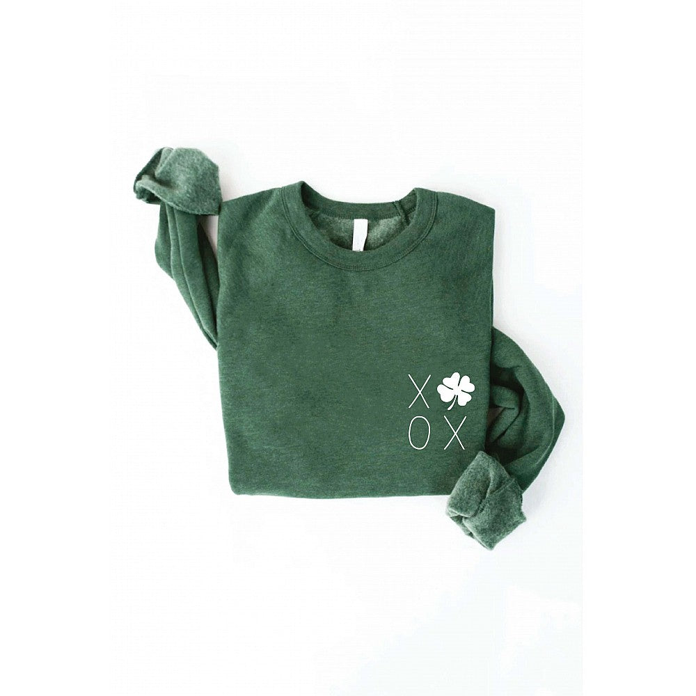 XOXO Clover Crewneck Sweatshirt