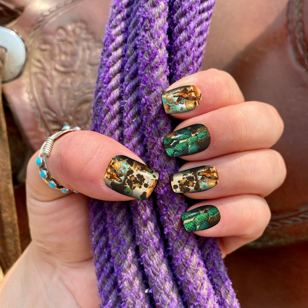 Way Out West Nail Polish Strips